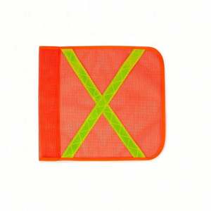 Bandera de advertencia de seguridad para vehículos todoterreno de minería y construcción, 6/8/10 pies, con tubo de fibra de vidrio - Product Image 5