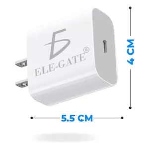 Cargador USB-C de 30W con Tecnología de Carga Súper Rápida PD para Teléfonos Móviles, Entrada de 100-240V, Material Ignífugo para PC, Protección Contra Sobrecorriente - Product Image 4