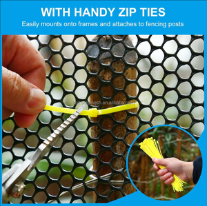 Garde-<span class=keywords><strong>gouttière</strong></span> en plastique de 6 pouces x 20 pieds avec 15 crochets fixes <span class=keywords><strong>pour</strong></span> protéger les gouttières des feuilles ou des débris obstruant - Product Image 5