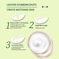 Crème Puissante Éclaircissante Anti-Taches pour l'Élimination des Boutons, du Mélasma, des Imperfections, et des Taches Brunes, Correcteur de Taches de Rousseur sur le Visage