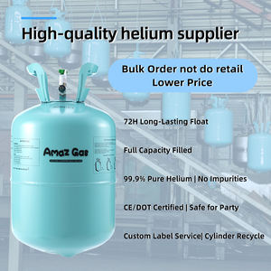 أسطوانة غاز الهيليوم المضغوط المحمولة للاستخدام المنزلي ومستلزمات الحفلات، علبة غاز هيليوم للبالونات سعة 2.2 لتر و3.3 لتر و13.4 لتر - Product Image 2