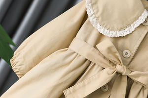 CMZ 34343 Manteau coupe-vent à manches longues pour filles de 1 à 5 ans, nouvelle collection printemps-automne, manteau d'hiver épais pour bébés filles - Product Image 5