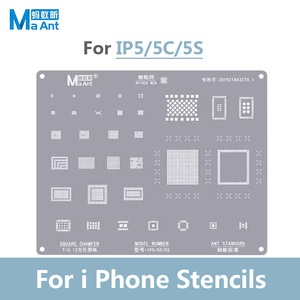 แม่แบบรีบอลล์ BGA อุตสาหกรรม MaAnt สำหรับเมนบอร์ด IP 6-14 Pro <span class=keywords><strong>MAX</strong></span> ใช้สำหรับติดตั้งชิป <span class=keywords><strong>CPU</strong></span> IC ลงบนแผ่นวงจรด้วยตะกั่วบัดกรี - Product Image 2