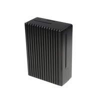 Caja de refrigeración Raspberry Pi 4B, carcasa metálica para placa base Raspberry Pi 4 de 4.ª generación, carcasa protectora de aleación de aluminio