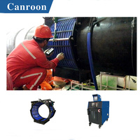 Precalentamiento de soldadura por inducción y máquina de soldadura PWHT Calentador Canroon de 40kw