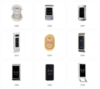 Cerradura de Gabinete Digital sin Llave con Tarjeta RFID para Gimnasios, Spas y Armarios de Almacenamiento de Madera/Acero con Tarjeta Maestra