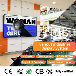 Pantalla IPS de 43" y 32" para Montaje en Pared, Señalización Digital con Android 11 |   Pantalla Publicitaria Comercial 4K UHD con CMS Gratuito - Product Image 2