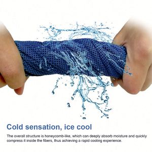 Wholesale Microfiber Cooling Hoodie Towel Instant Cooling Custom Logo Luxury Outdoor Sports Quick-Drying Beach <b>Poncho</b> Hiking - Product Image 3