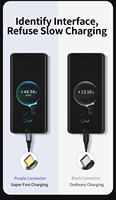 Câble USB C vers USB A 5A 66W, charge rapide, cordon de données Type C, nylon tressé, plaqué or, pour téléphone, tablette, ordinateur
