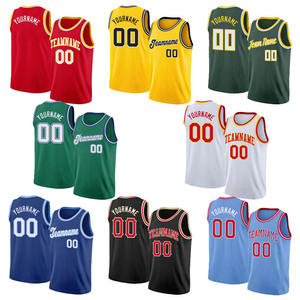 100% быстросохнущие дышащие летние тренировочные майки из полиэстера, баскетбольный жилет, топы для взрослых, сублимированные баскетбольные майки - Product Image 4