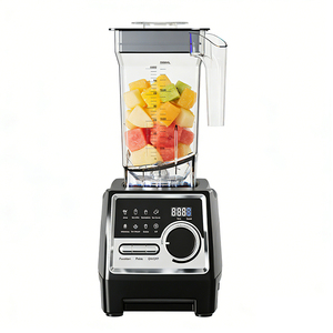 Mixeur à smoothies RANBEM, usage intensif, commercial et domestique, 2200W, vitesse variable, 6 lames, broyage de glace, faible bruit - Product Image 1
