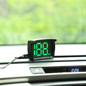 Affichage tête haute pour voiture HUD GPS Compteur de vitesse universel numérique Camion Scooter Moto Projecteur pare-brise Système d'alarme pour voitures - Product Image 5