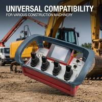 Télécommande hydraulique sans fil Bodi pour grue à flèche pliante, proportionnelle, 12V, 200m, IP65