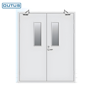 <span class=keywords><strong>Puerta</strong></span> Doble Abatible de Aleación de Aluminio Antibacteriana OUTUS, Tamaño Personalizado, para Salas de Hospital, con Certificado CE - Product Image 2