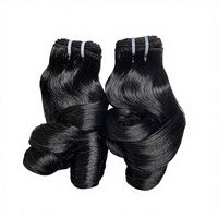 Paquetes de Cabello Humano Virgen 100% Vietnamita, Súper Doble Trama, Rizado Tipo Huevo, Color Natural, Puntas Completas y Voluminosas, Doble Trama