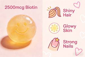 Complément alimentaire relaxant pour adultes à base de Biotine, Ashwagandha, L-Théanine, Glycinate de Magnésium, Antioxydant, pour la santé des cheveux, des ongles et de la peau, en forme d'oursons, OEM/ODM, Marque Privée - Product Image 5