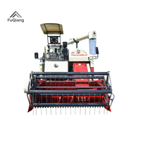 Moissonneuse-batteuse automotrice FM WORLD 4LZ-6.0P haute productivité 45cc HST avec chenilles à alimentation intégrale à roulements et boîte de vitesses