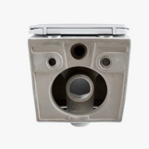 Inodoro de cerámica negra montado en la pared con tanque oculto y descarga superior para hotel - Product Image 5