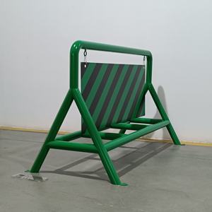 High Quality Moving Steel Barricade <b>Traffic</b> Control Guardrail for Municipal Site Temporary Fence Crowd Control <b>Barriers</b> - Product Image 2