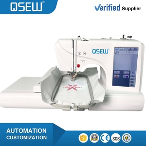 เครื่องปักคอมพิวเตอร์สำหรับใช้ในบ้าน รุ่น QS-101 สำหรับปักเสื้อยืด ปักโลโก้ ปักฉลาก เครื่องปักผ้าสำหรับใช้ในครัวเรือน - Product Image 1