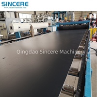 Ligne d'extrusion automatique de feuilles épaisses en PP pour planches à découper en plastique et panneaux en PP technique