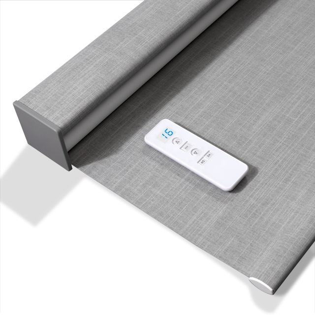 Electric Zigbee Alexa Matter Window Automatic Smart Home Decor Remote Control Curtain Blackout Motorized Roller Shades Blinds