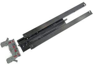 KINGSTAR Modern Euro Style Concealed 3-Fold <strong>Push</strong>-to-<strong>Open</strong> <strong>Drawer</strong> <strong>Slides</strong> For Kitchen Cabinets &amp; Dining Furniture - Product Image 5