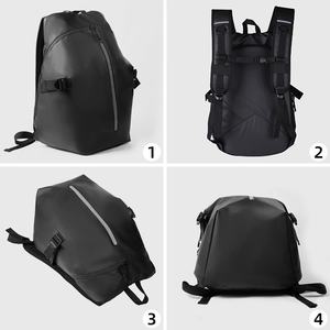 Bolsa para Motocicleta, Bolsa Impermeable Multifuncional para Casco, Bolsa de Hombro Doble para Computadora - Product Image 3