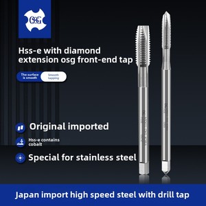 Kosg Machine Tap Fine <strong>Thread</strong> M8M10M12M14M16 Extended 100/120/150/200 Tip Tap <strong>Die</strong> for Stainless Steel HSS for <strong>Thread</strong> Cutting - Product Image 5