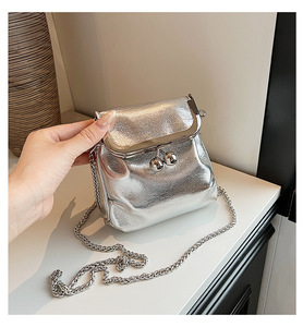 Bolso de Mano Mini de Moda para Mujer, Bolso Mensajero para el Trabajo, Texturizado, Pequeño y Cuadrado, Personalización Diaria de Fábrica - Product Image 1