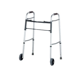 Aide à la marche en alliage d'aluminium, réglable en hauteur, légère, durable, antidérapante, pour personnes âgées et handicapées - Product Image 3