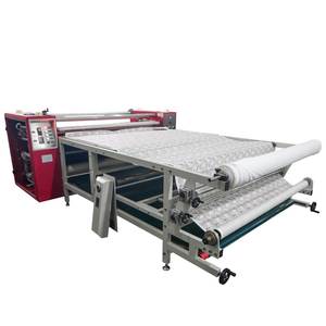 Multicolor Flatbed Printer Large <b>Rotary</b> Heat Transfer <b>Machine</b> for Roll Fabric & Oil Drum Automatic & Manual New & Used - Product Image 4