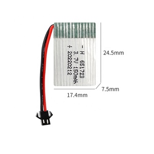 651723 602025 702025 yüksek deşarj oranı <span class=keywords><strong>25C</strong></span> 150mAh 200mAh <span class=keywords><strong>220mAh</strong></span> <span class=keywords><strong>11.1V</strong></span> 14.8V 3S 4S lityum polimer piller RC oyuncak araba yarışı - Product Image 4