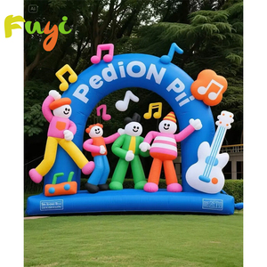 ขายดี! หุ่นเป่าลมสไตล์ร็อคพร้อมกีตาร์ สำหรับงานเทศกาลดนตรี คอนเสิร์ต และตกแต่งสถานที่ - Product Image 4