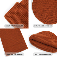 Bonnet d'hiver 110g, 31 couleurs, collection 2026, offre spéciale |   Casquette en acrylique unie chaude avec logo brodé 3D personnalisé OEM, unisexe