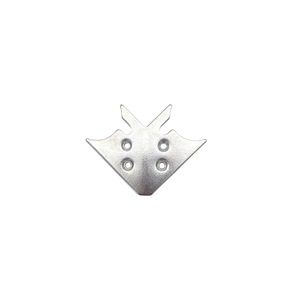 Supports d'angle en aluminium 81x35mm, connecteurs durables pour armoire, penderie, étagère, accessoires de quincaillerie - Product Image 4