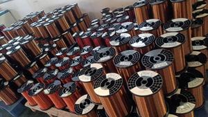 توريد AWG 18 20 22 24 26 28 30 32 34 SWG سلك ألومنيوم دائري بالمينا لف أسلاك ألومنيوم مغناطيسية - Product Image 2