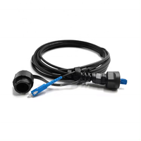 Câble de brassage fibre optique extérieur étanche IP68 LSZH avec connecteurs ODVA LC SC MPO MTP certifié ISO9001 pour événements 5G en direct