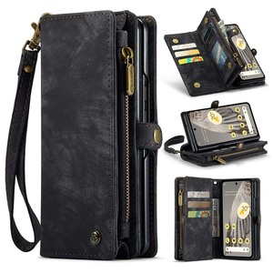 <span class=keywords><strong>CaseMe</strong></span> für Google Pixel Fold Case mit Karten halter Luxury Protective Dual Layer Shock proof Hidden Card Slot Slim Wallet Case - Product Image 5
