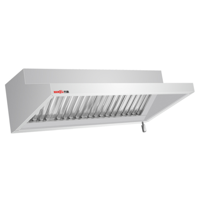 Commercial Kitchen Equipment American Stainless Steel Cooker Smoke Exhaust Vent Hood for Restaurant Hotel Kitchen Extractor Hood