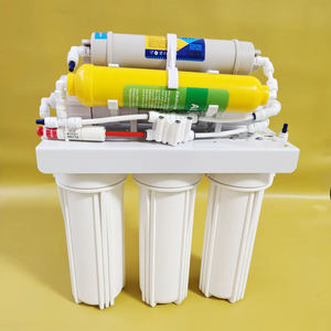 Filtre à osmose inverse 100 GPD, purificateur d'eau alcaline 1 à 6 étapes, filtre à eau avec charbon actif et reminéralisation PH9.5 - Product Image 1