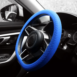 <span class=keywords><strong>Funda</strong></span> <span class=keywords><strong>protectora</strong></span> de silicona <span class=keywords><strong>para</strong></span> <span class=keywords><strong>volante</strong></span> de coche, accesorios decorativos <span class=keywords><strong>para</strong></span> Interior, color morado, 14 pulgadas - Product Image 5