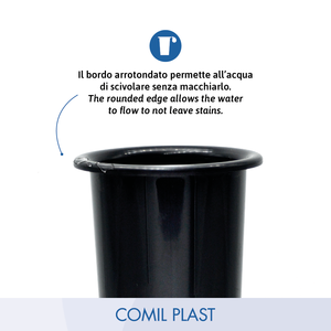 Jarrón Redondo de Estilo Europeo para Cementerio, Jarrones Personalizados para Inserción en el Suelo, Cripta, Mausoléo, COMIL PLAST - Product Image 2