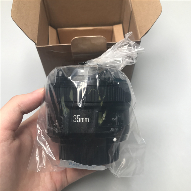 YN35mm F2.0 Lens N/C Wide-angle AF/MF Fixed Focus Lens for Nikon F Mount DSLR Cameras 35mm F2N D7100 D3200 D3300 D3100