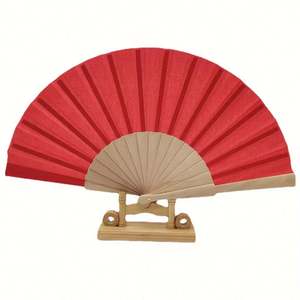 Abanico de Mano de Madera Personalizado en Color Dorado y Plateado para Bailar o como Regalo para Fiestas - Product Image 6