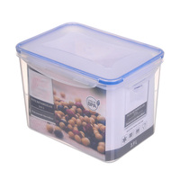 Prix raisonnable produits chine vente en gros cuisine boîte de rangement alimentaire boîte de rangement en plastique transparent avec anneau en silicone empilable