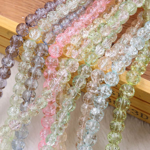 Voorraad te koop: 8mm kleurrijke glazen kristallen crackle kralen combinatie groothandel glazen kralen voor het maken van sieraden en armbanden - Product Image 2