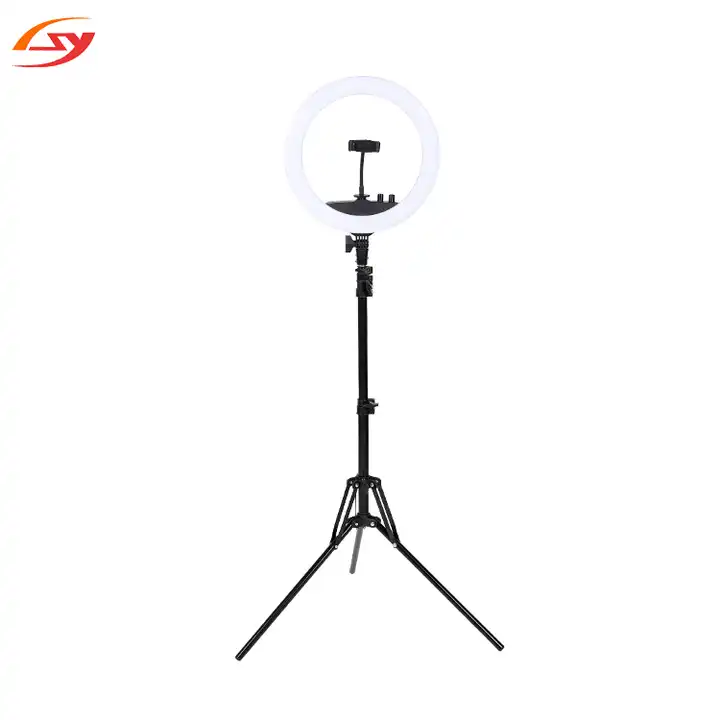Buy Osaka 14 Inch Professional Big LED Ring Light 15W Dimmable Lighting  with Light Stand, 2 Color Modes for photo & Video Shoot Live Streaming Make  Up Compatible With Iphone Android Smartphones.