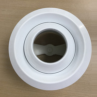 Équipement de ventilation et de chauffage intelligent à jets réglables en aluminium, moderne, avec contrôle du volume, pour cuisine, salle de bain, hôpital, entrepôt