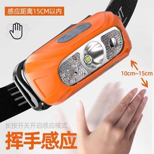 Linterna Frontal LED Earth Swallow Recargable con Batería de 500 mAh para Camping, Pesca y Actividades al Aire Libre - Product Image 2